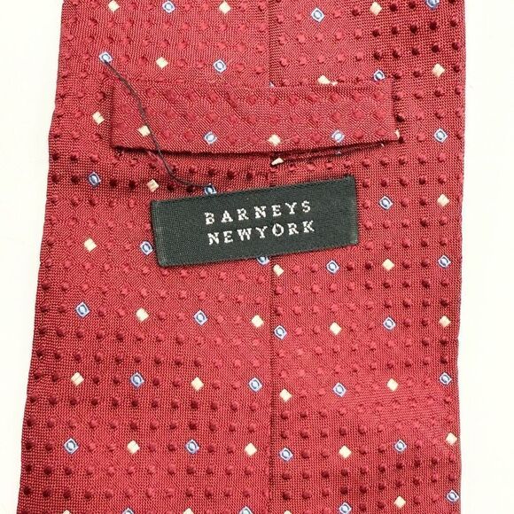 Barney’s New York Silk Men’s Handmade Neck Tie - Picture 4 of 5